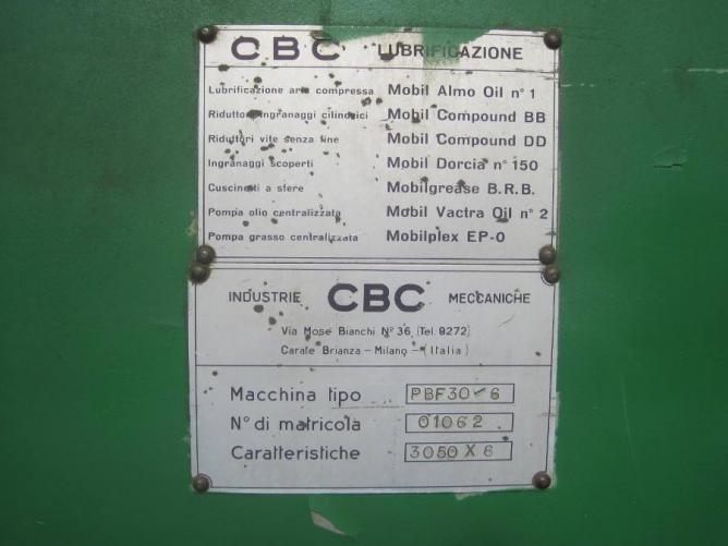 CBC PBF 3000x6